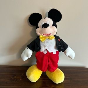 Build-A-Bear Mickey Mouse with Tuxedo Outfit Included